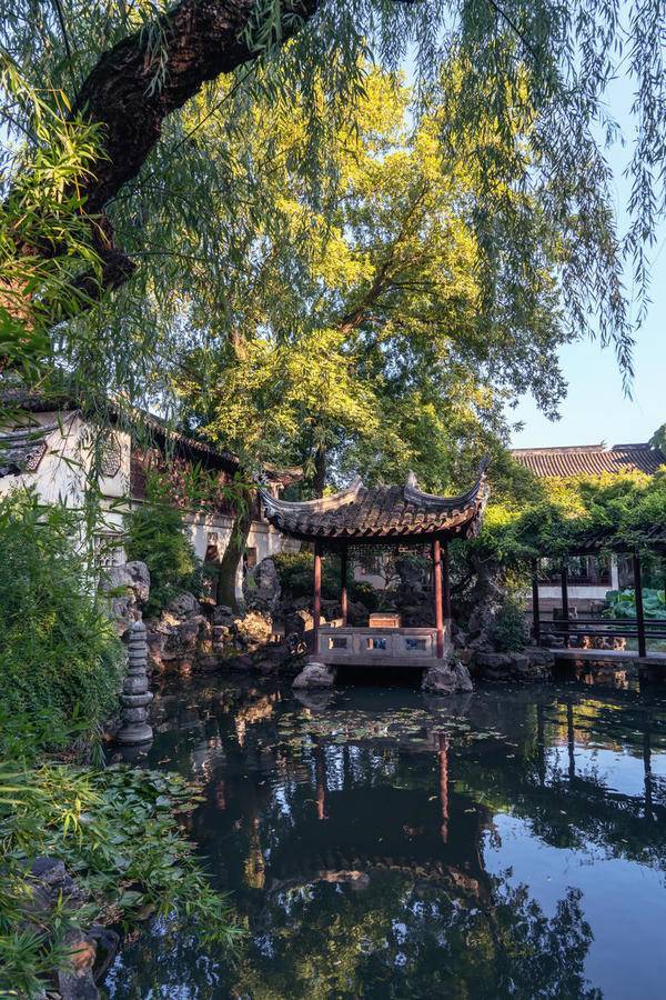 姑蘇古園 夏影里的寧?kù)o與風(fēng)華